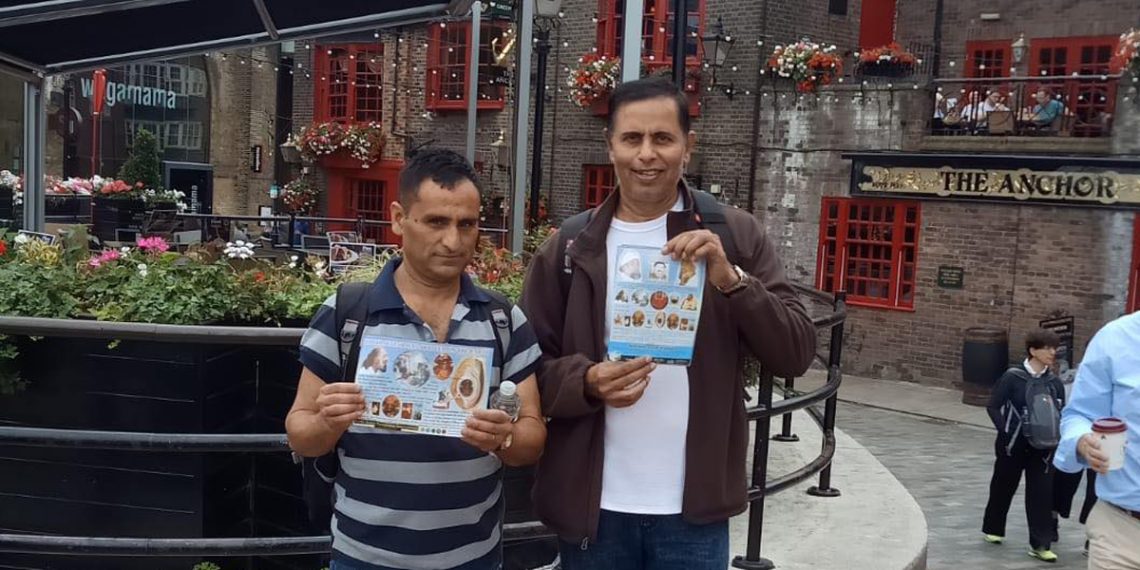 The Message of Divine Love Spreads in Central London