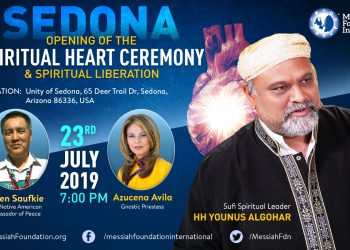 23 July: The Opening of the Spiritual Heart Ceremony in Sedona
